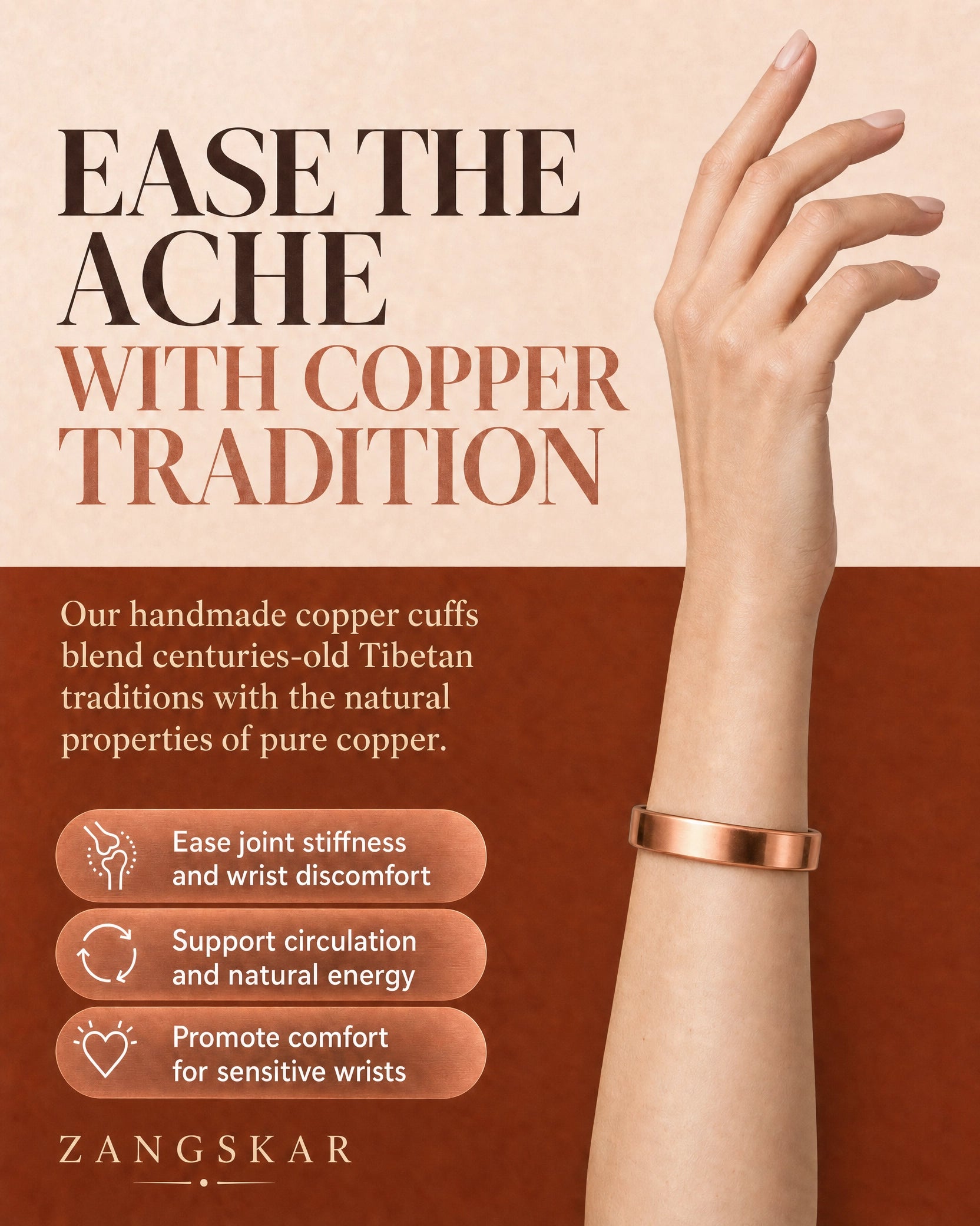 Copper cuff benefits